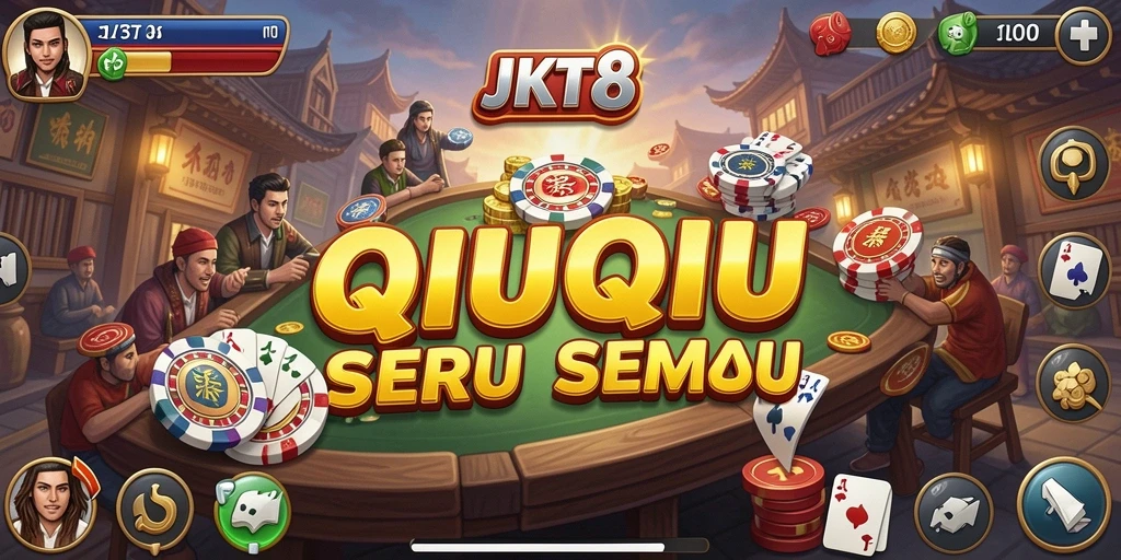 Tampilan gameplay QiuQiu yang menarik dan seru.